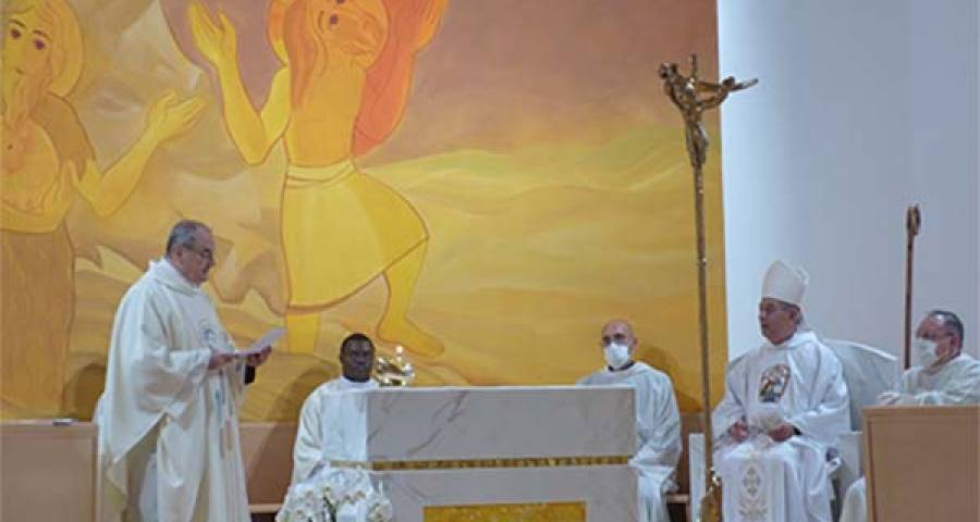 Consecration of the altar Motherhouse